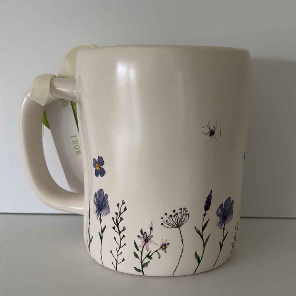 Rae Dunn Floral Mug with Inspirational Quote - Picture 2 of 5